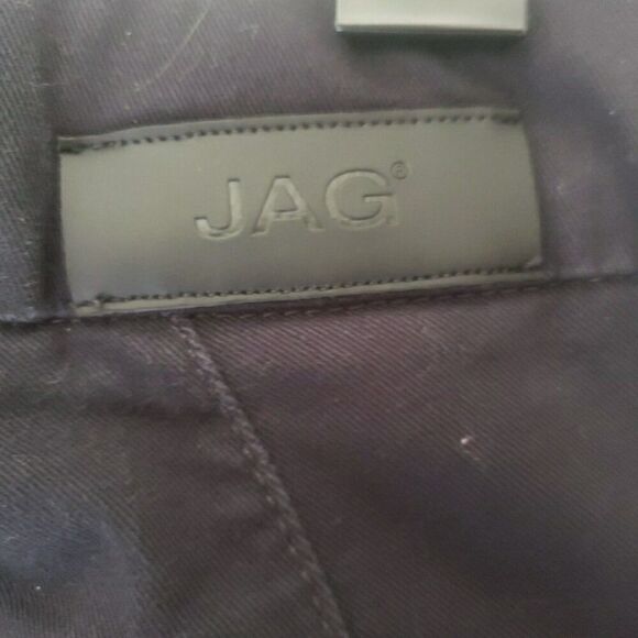 Jag Classic Fit Cropped Black Jeans Women's Size 2/26 Cotton Blend - Picture 6 of 13